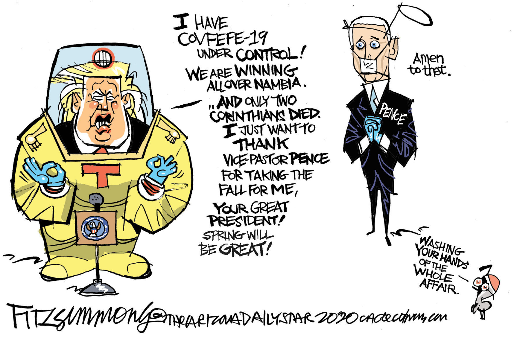 Daily Fitz Cartoon: Viral